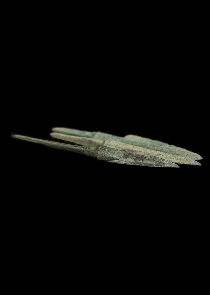 Bronze Age Bronze Arrowhead Group (3) (No Reserve Price)