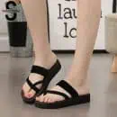 Women Summer Non-slip Platform Shoes Wedges High Heel Woman Outdoor Beach Slippers SandalsAuctionBnB
