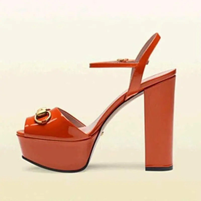 Customized Handmade Plarform Women Sandals Woman Shoes High Heel Block Heel Peep Toe Brand Yellow Pink Black Wine Red ShoesAuctionBnB
