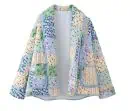 Vintage Printed Cotton Coat for WomenAuctionBnB