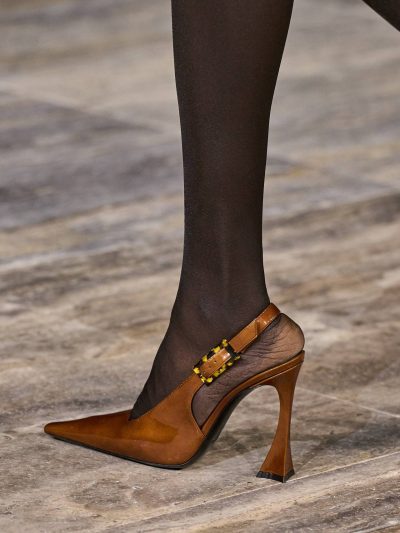 New High Heel Lacquer Leather Mid Mouth Back Empty Single Shoes Pointed Large Size Shoes for Women