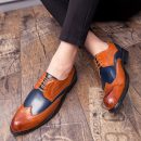 Men's Oxford Shoes Pointed Business Snake Shoes For Men Tassel Loafers Rubber Bottom Outdoor Flat Shoes Men Wedding Shoes