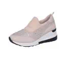 Large slope heel shoes for women in spring, new rhinestone inner height increasing shoes, high heels, lazy shoes, casual sports shoes for womenAuctionBnB