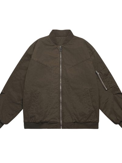 Loose Warm Cotton Coat for Men Casual Cotton Jacket