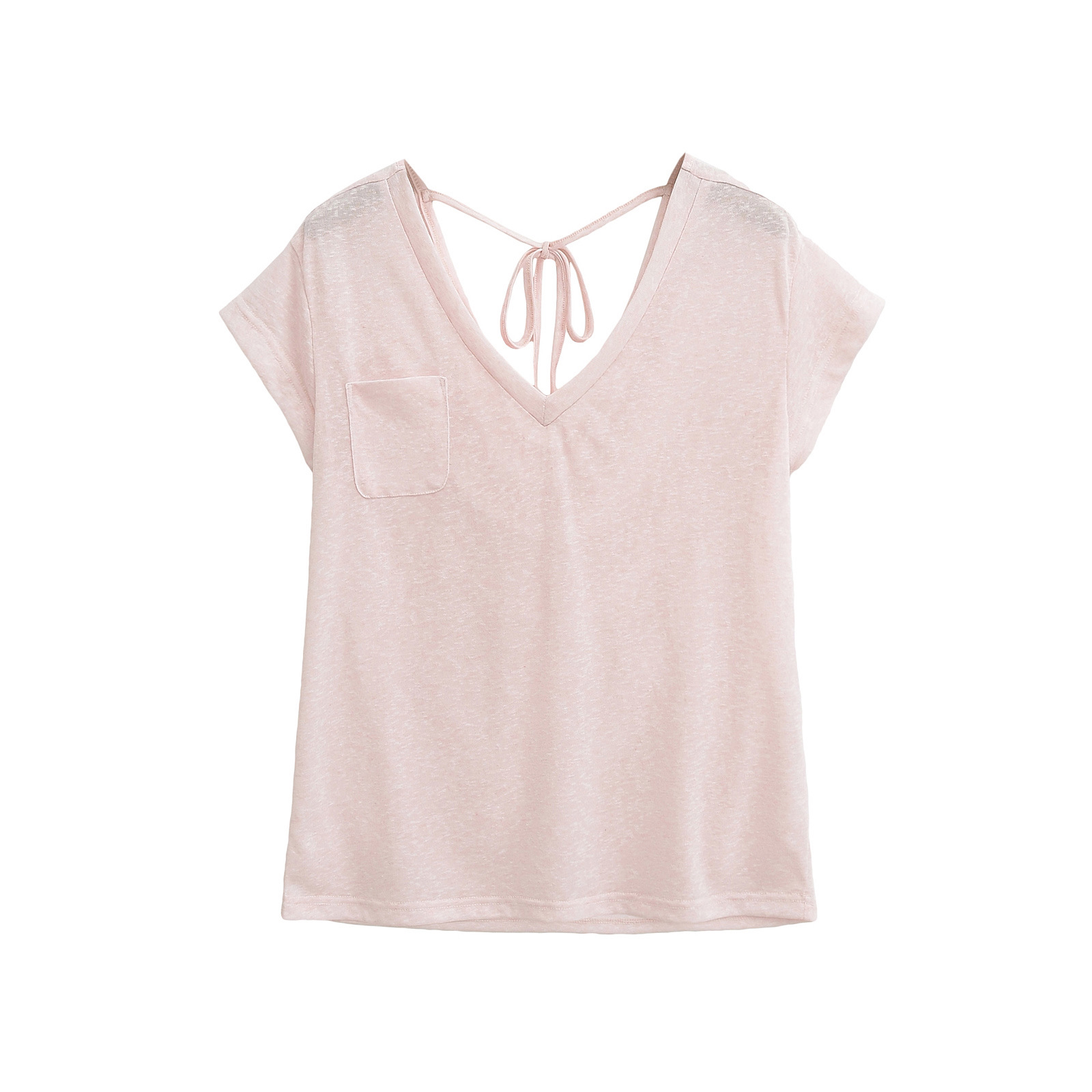 Short sleeved T-shirt for women - Light Pink, MAuctionBnB